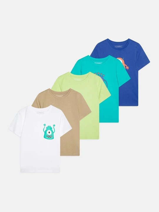 Zdjęcie produktu T-shirt z nadrukiem Friboo By Zalando niebieski