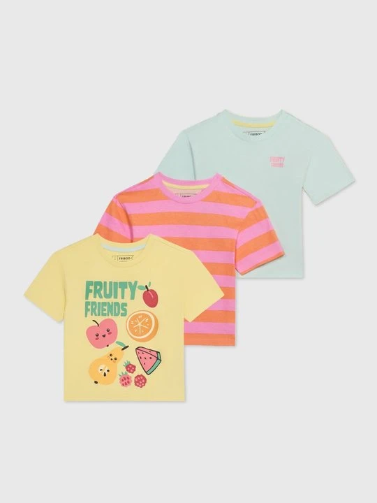 Zdjęcie produktu T-shirt z nadrukiem Friboo By Zalando żółty