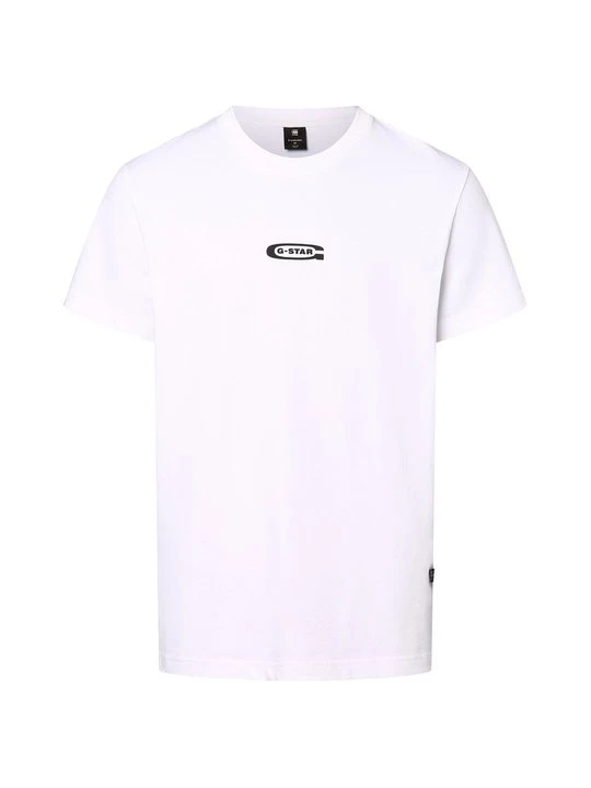 Zdjęcie produktu T-shirt z nadrukiem G-Star biały