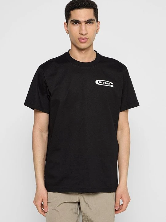 Zdjęcie produktu T-shirt z nadrukiem G-Star czarny