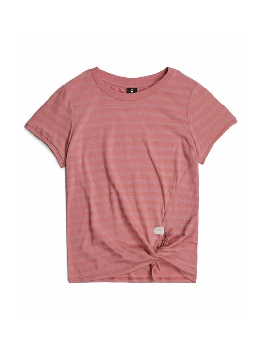 Zdjęcie produktu T-shirt z nadrukiem G-Star różowy