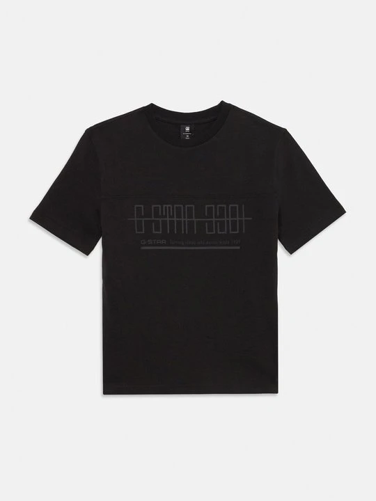 Zdjęcie produktu T-shirt z nadrukiem G-Star czarny