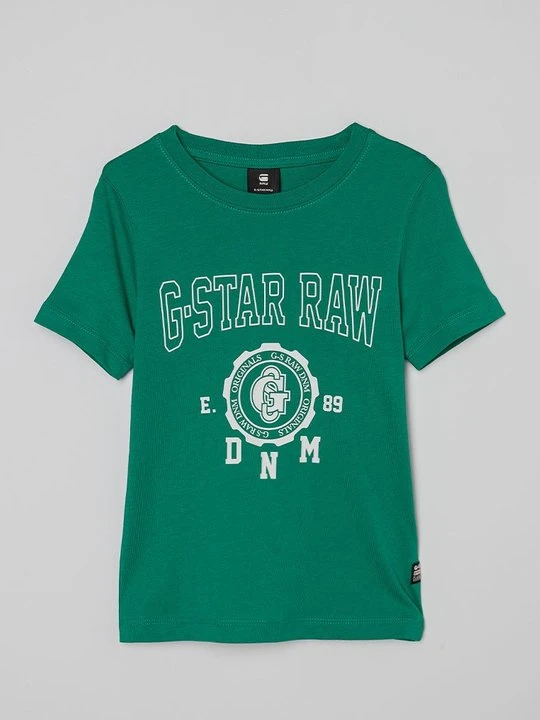 Zdjęcie produktu T-shirt z nadrukiem G-Star zielony