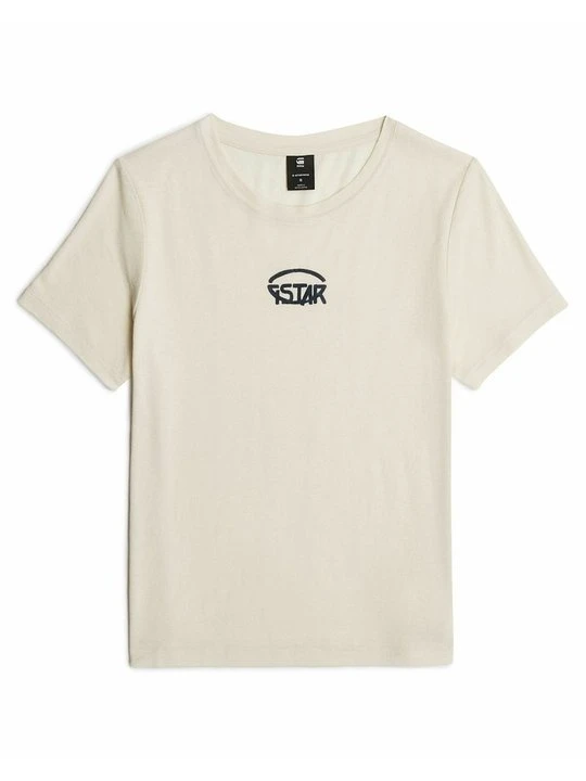 Zdjęcie produktu T-shirt z nadrukiem G-Star biały