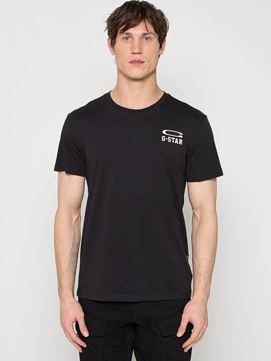 Zdjęcie produktu T-shirt z nadrukiem G-Star czarny