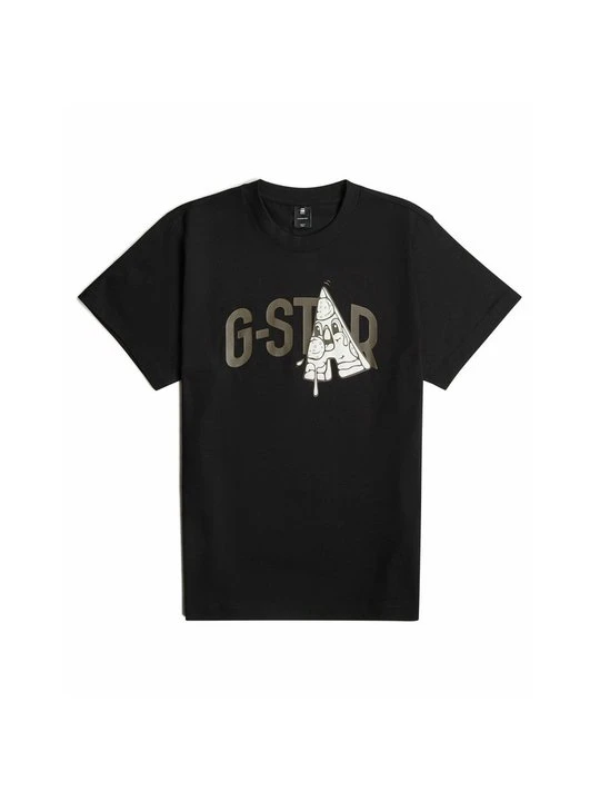 Zdjęcie produktu T-shirt z nadrukiem G-Star czarny