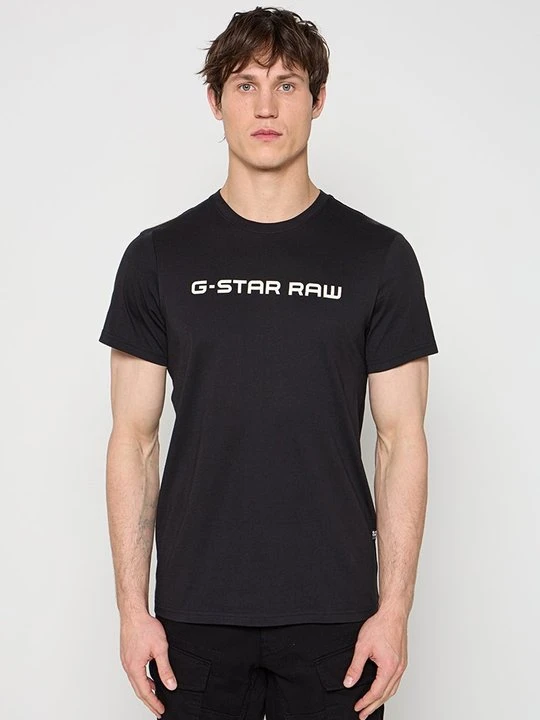 Zdjęcie produktu T-shirt z nadrukiem G-Star czarny
