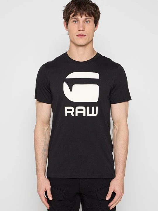 Zdjęcie produktu T-shirt z nadrukiem G-Star czarny