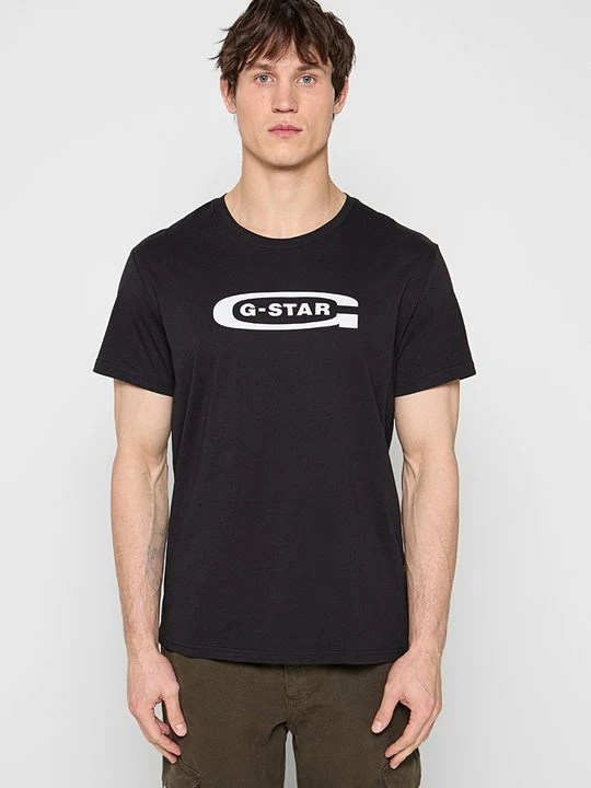 Zdjęcie produktu T-shirt z nadrukiem G-Star czarny