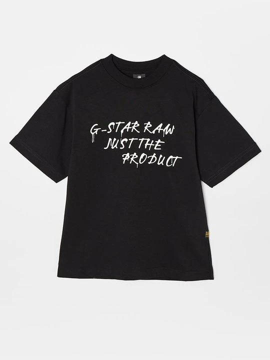 Zdjęcie produktu T-shirt z nadrukiem G-Star czarny