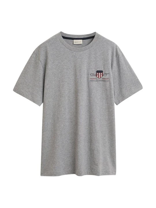Zdjęcie produktu T-shirt z nadrukiem Gant szary