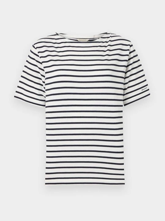 Zdjęcie produktu T-shirt z nadrukiem Gant granatowy