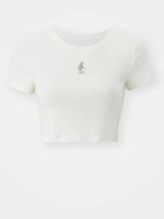 Zdjęcie produktu T-shirt z nadrukiem GAP beżowy