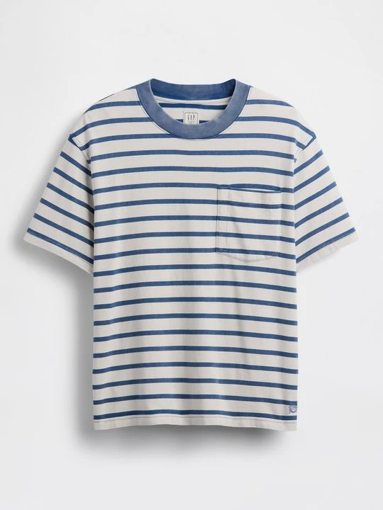 Zdjęcie produktu T-shirt z nadrukiem GAP mleczny