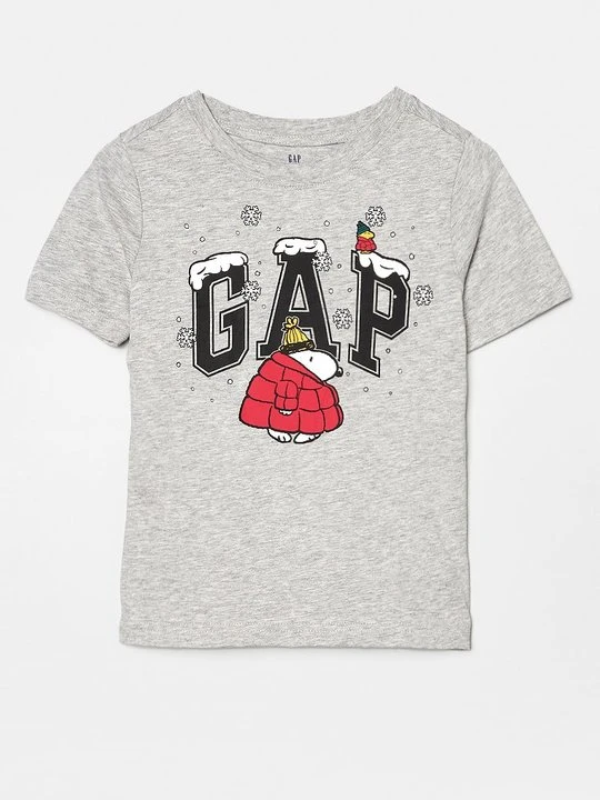Zdjęcie produktu T-shirt z nadrukiem GAP szary