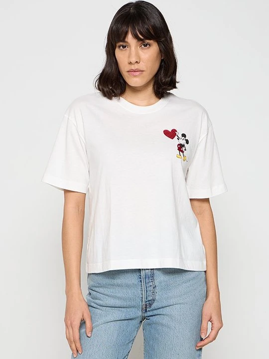 Zdjęcie produktu T-shirt z nadrukiem GAP biały