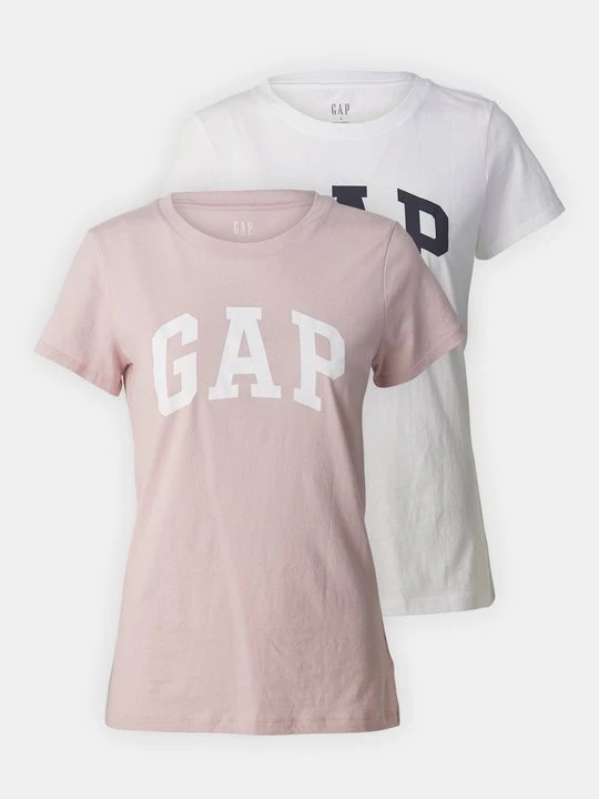 Zdjęcie produktu T-shirt z nadrukiem GAP jasnoróżowy