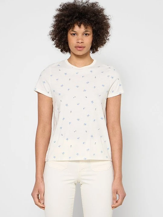 Zdjęcie produktu T-shirt z nadrukiem GAP fioletowy