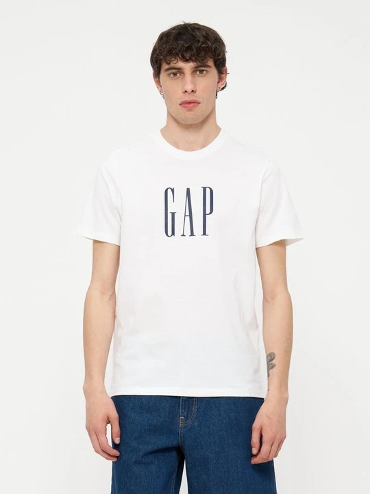 Zdjęcie produktu T-shirt z nadrukiem GAP biały