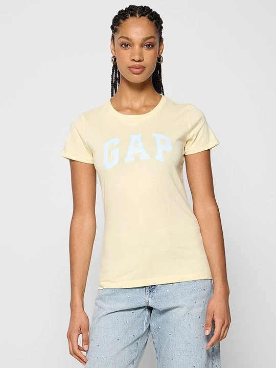 Zdjęcie produktu T-shirt z nadrukiem GAP żółty