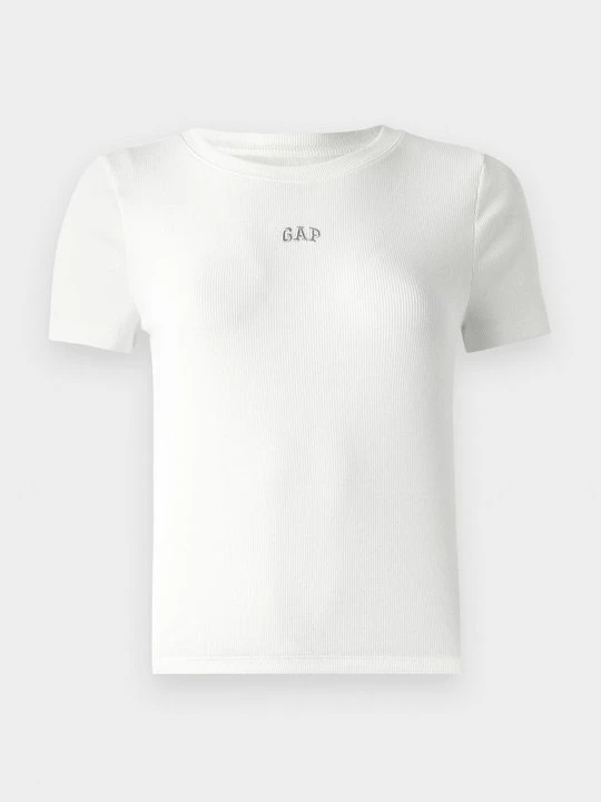 Zdjęcie produktu T-shirt z nadrukiem GAP mleczny