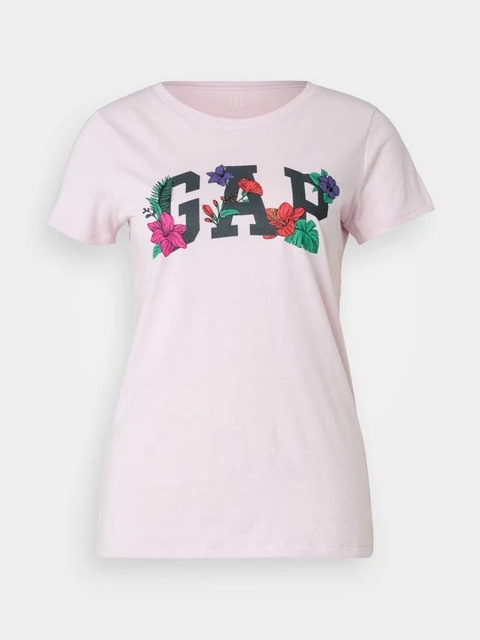 Zdjęcie produktu T-shirt z nadrukiem GAP różowy