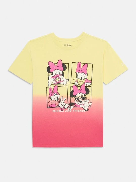 Zdjęcie produktu T-shirt z nadrukiem GAP różowy