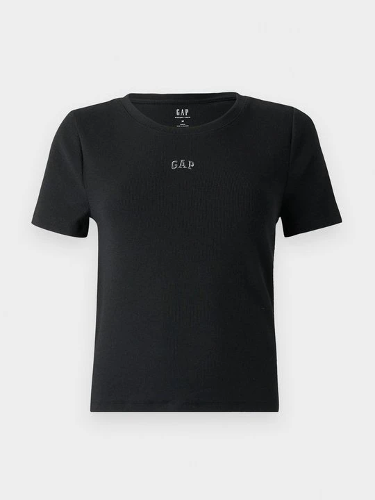 Zdjęcie produktu T-shirt z nadrukiem GAP czarny