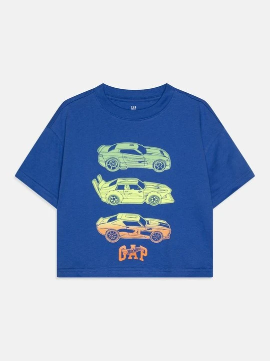 Zdjęcie produktu T-shirt z nadrukiem GAP niebieski