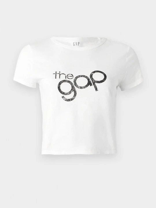 Zdjęcie produktu T-shirt z nadrukiem GAP mleczny