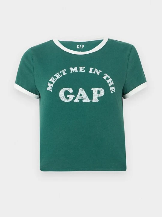 Zdjęcie produktu T-shirt z nadrukiem GAP zielony