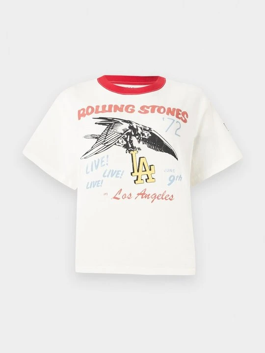 Zdjęcie produktu T-shirt z nadrukiem GAP mleczny