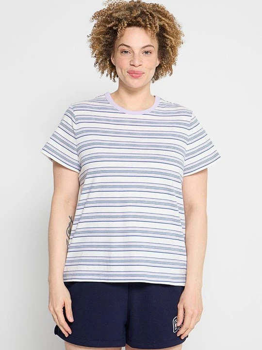 Zdjęcie produktu T-shirt z nadrukiem GAP fioletowy