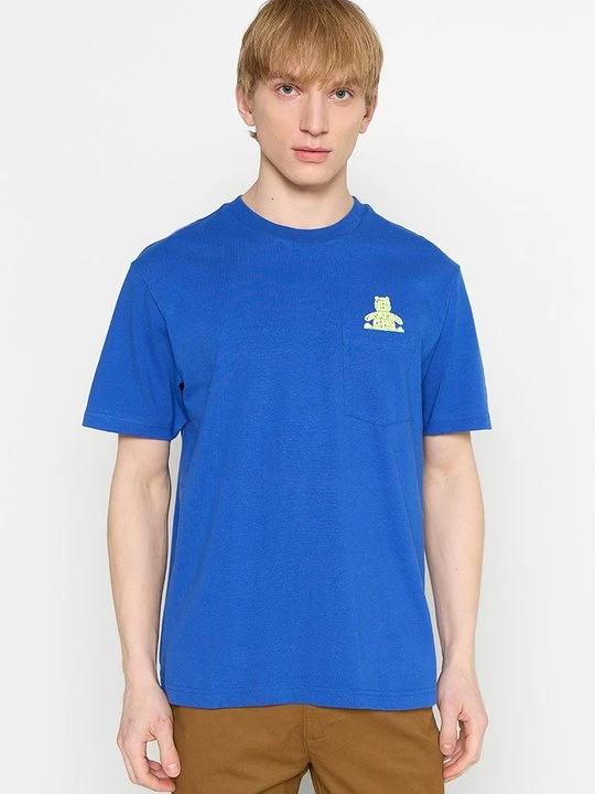 Zdjęcie produktu T-shirt z nadrukiem GAP granatowy