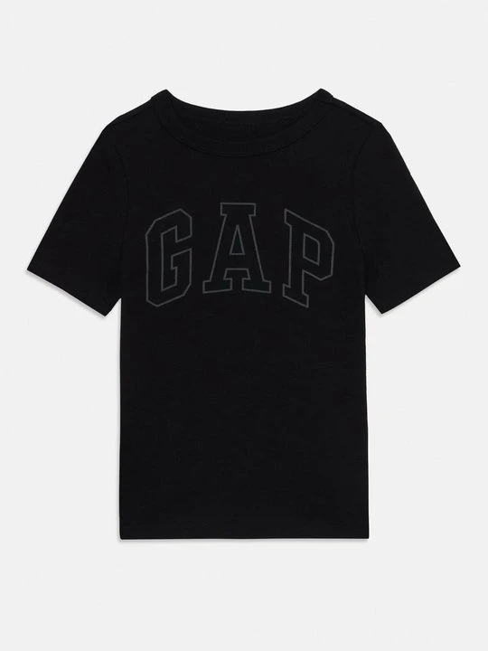 Zdjęcie produktu T-shirt z nadrukiem GAP czarny