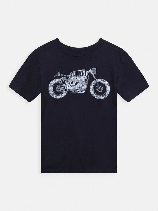 Zdjęcie produktu T-shirt z nadrukiem GAP czarny