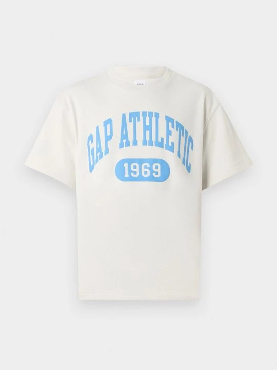 Zdjęcie produktu T-shirt z nadrukiem GAP czarny