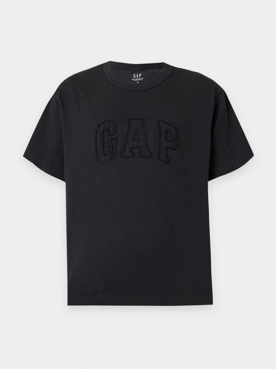 Zdjęcie produktu T-shirt z nadrukiem GAP czarny