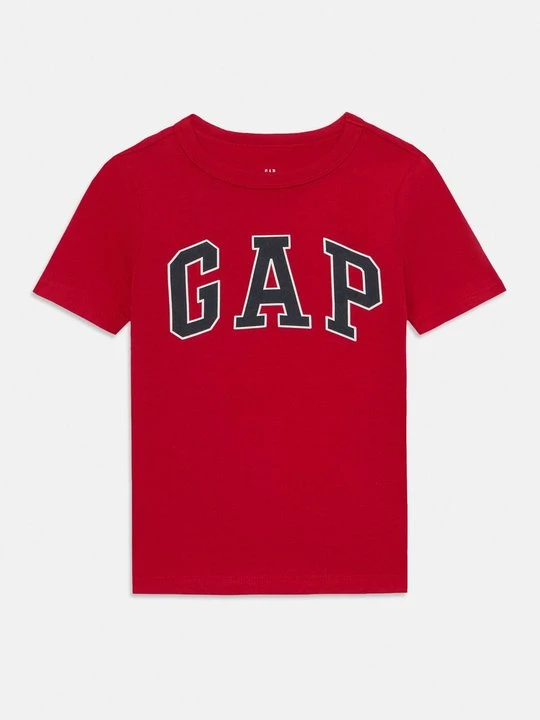Zdjęcie produktu T-shirt z nadrukiem GAP czerwony
