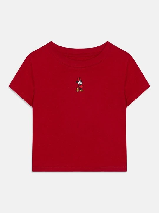 Zdjęcie produktu T-shirt z nadrukiem GAP czerwony