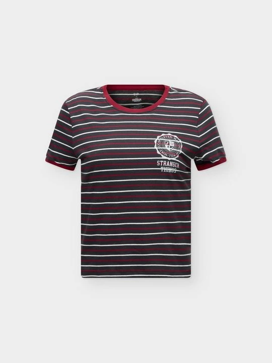 Zdjęcie produktu T-shirt z nadrukiem GAP czerwony