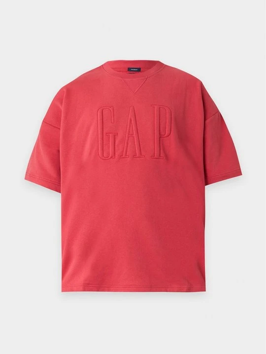 Zdjęcie produktu T-shirt z nadrukiem GAP czerwony