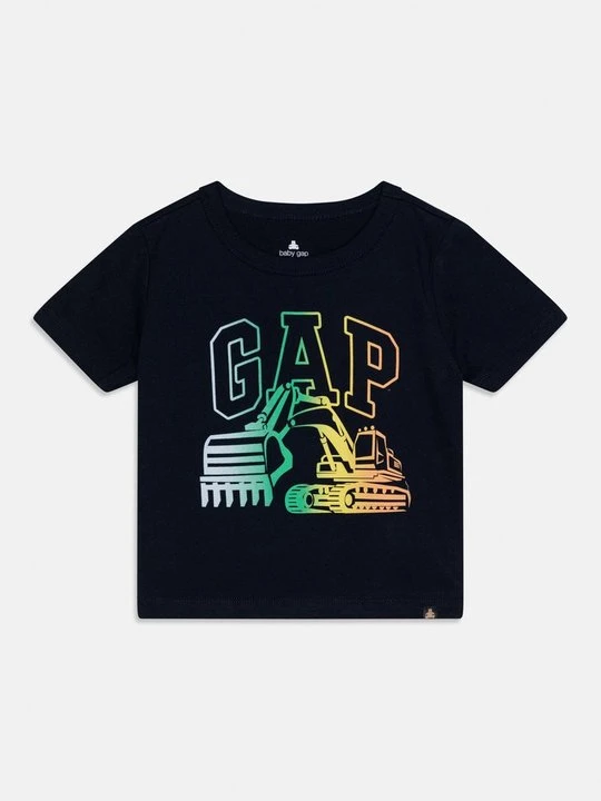 Zdjęcie produktu T-shirt z nadrukiem GAP granatowy