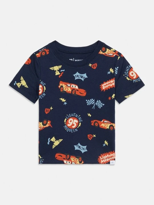 Zdjęcie produktu T-shirt z nadrukiem GAP granatowy