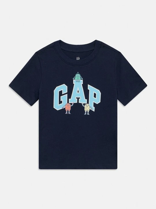 Zdjęcie produktu T-shirt z nadrukiem GAP granatowy