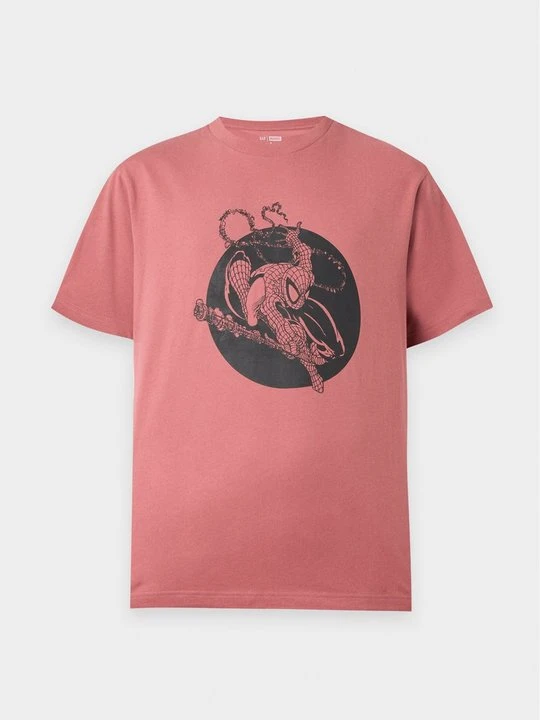 Zdjęcie produktu T-shirt z nadrukiem GAP jasnoczerwony