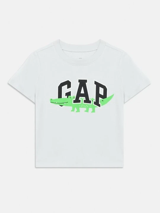 Zdjęcie produktu T-shirt z nadrukiem GAP jasnoszary