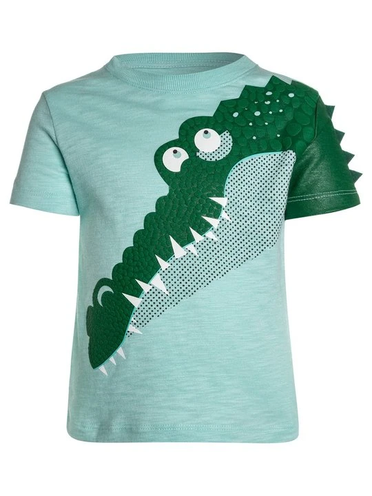 Zdjęcie produktu T-shirt z nadrukiem GAP miętowy