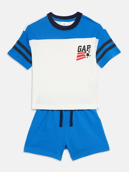 Zdjęcie produktu T-shirt z nadrukiem GAP mleczny