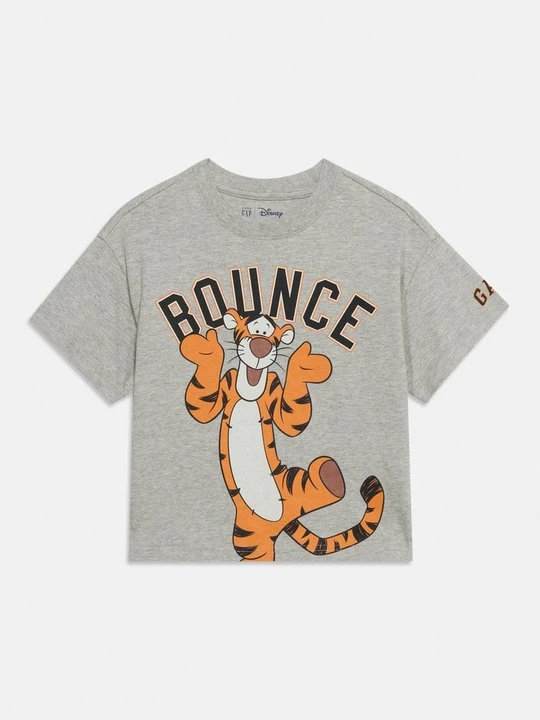 Zdjęcie produktu T-shirt z nadrukiem GAP szary